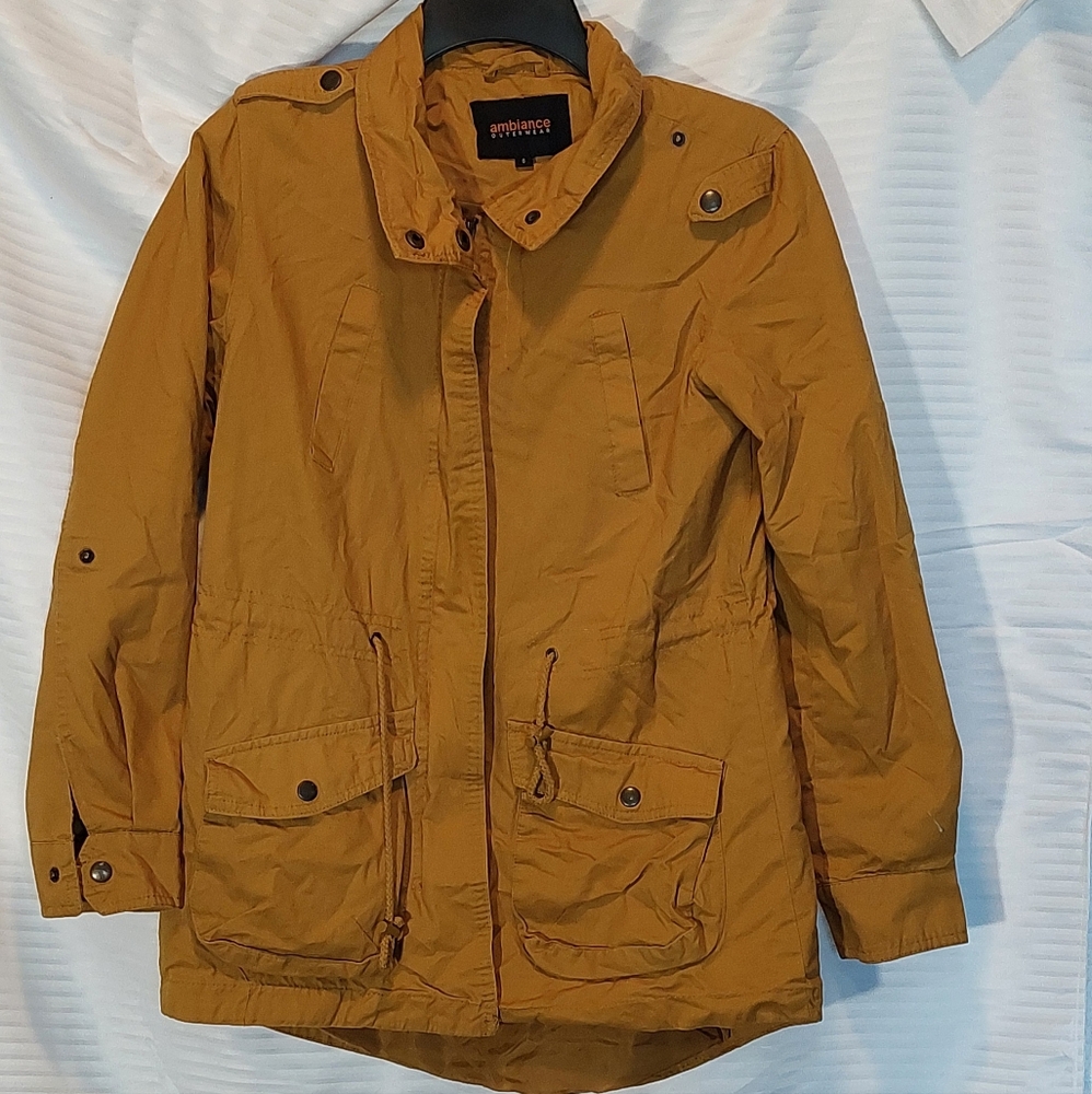 Mustard Lined Jacket
